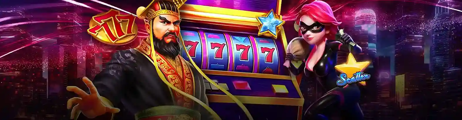 Colorful slot reels spinning at APALDO slot casino